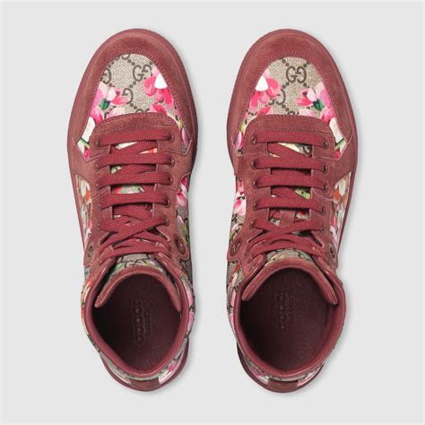 gucci gg blooms sneakers|Gucci gg embossed sneakers.